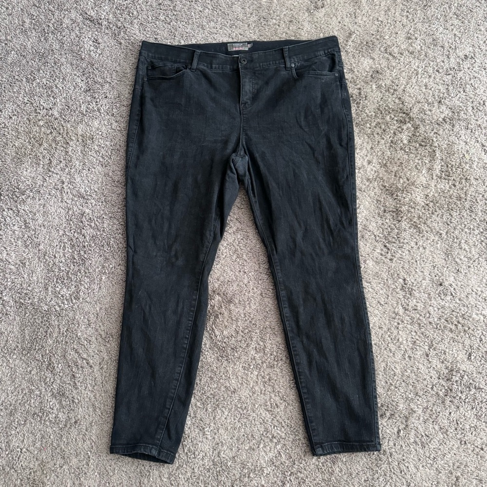 Torrid Bombshell Skinny Clean Black